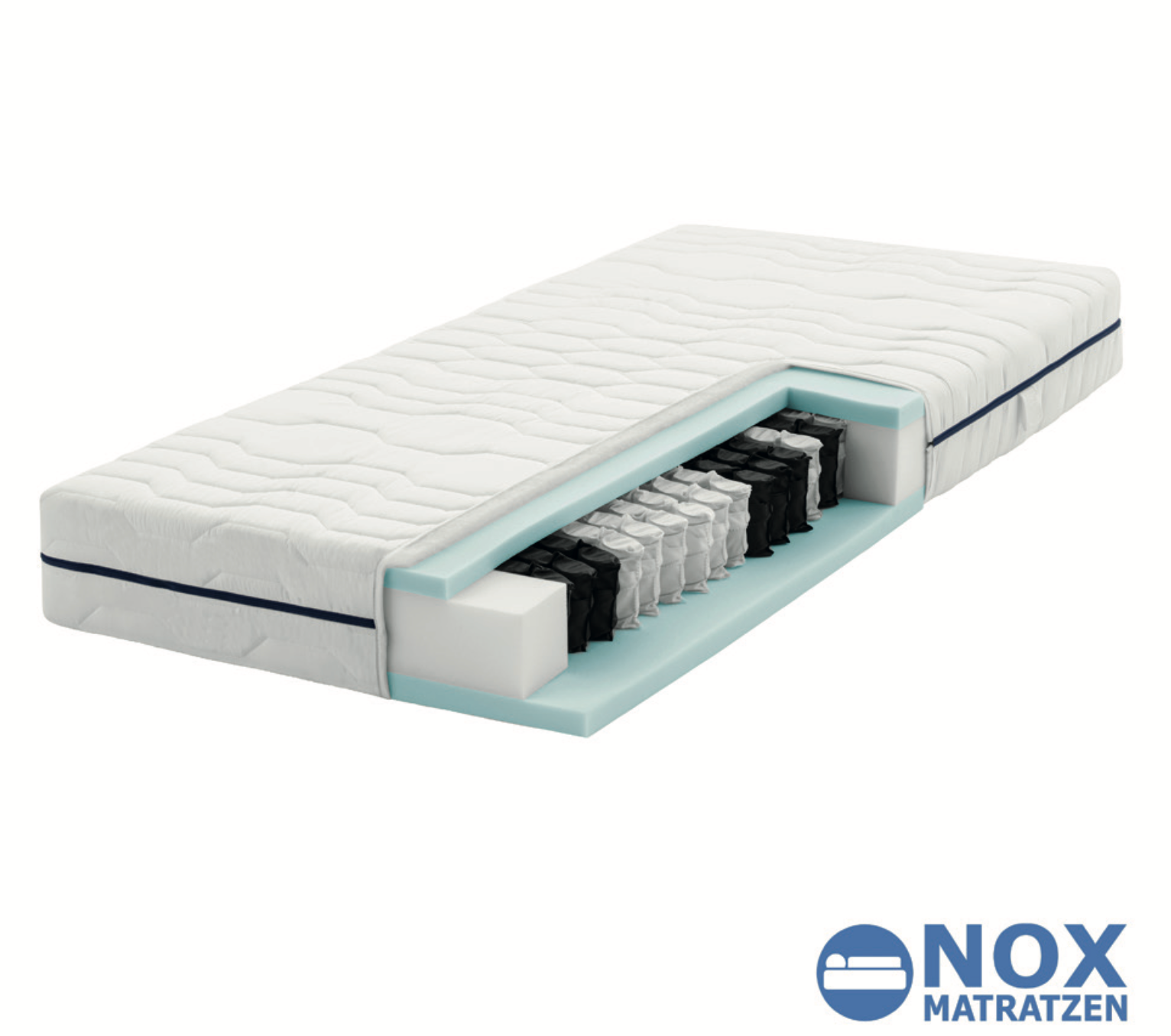 NOX Joy Taschenfederkernmatratze 90x200 H3