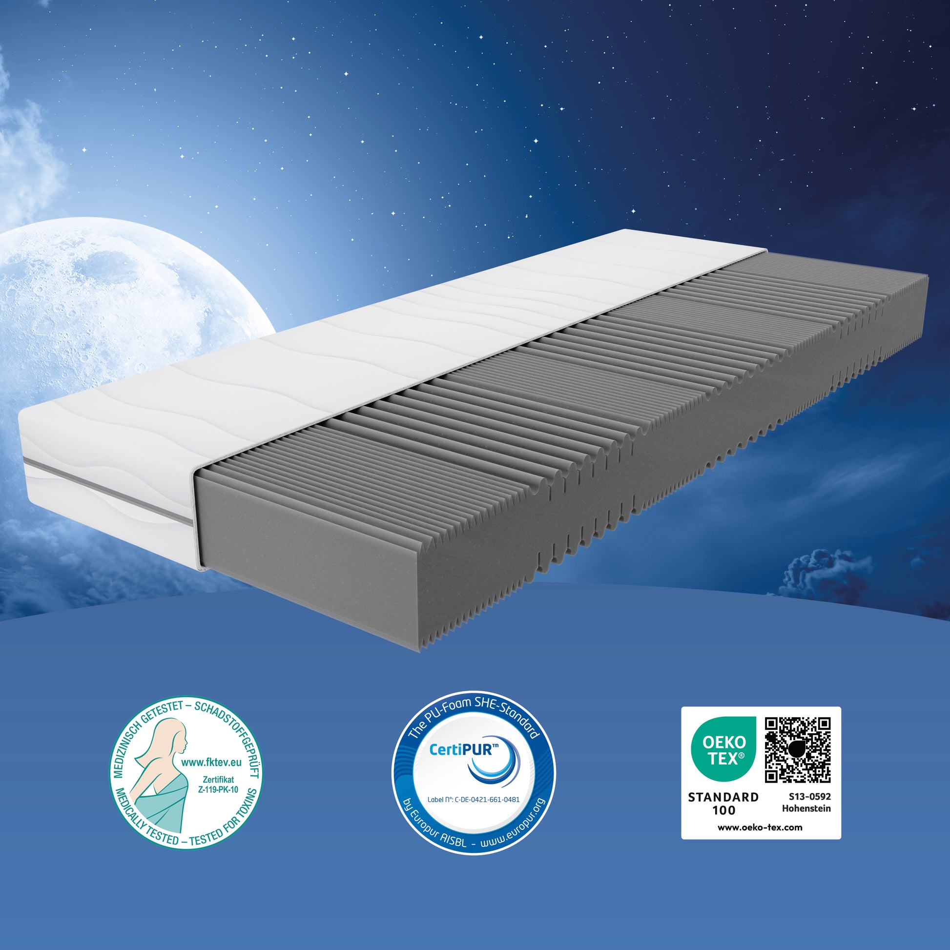 NOX Easy-PLUS Komfortschaummatratze